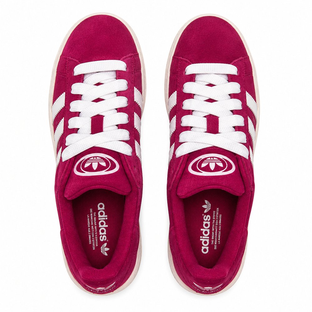 Adidas Campus 00s Feminino — Magenta White