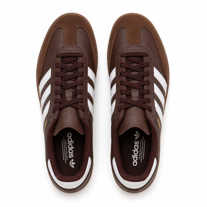 Adidas Samba Feminino — Chocolate Brown/White