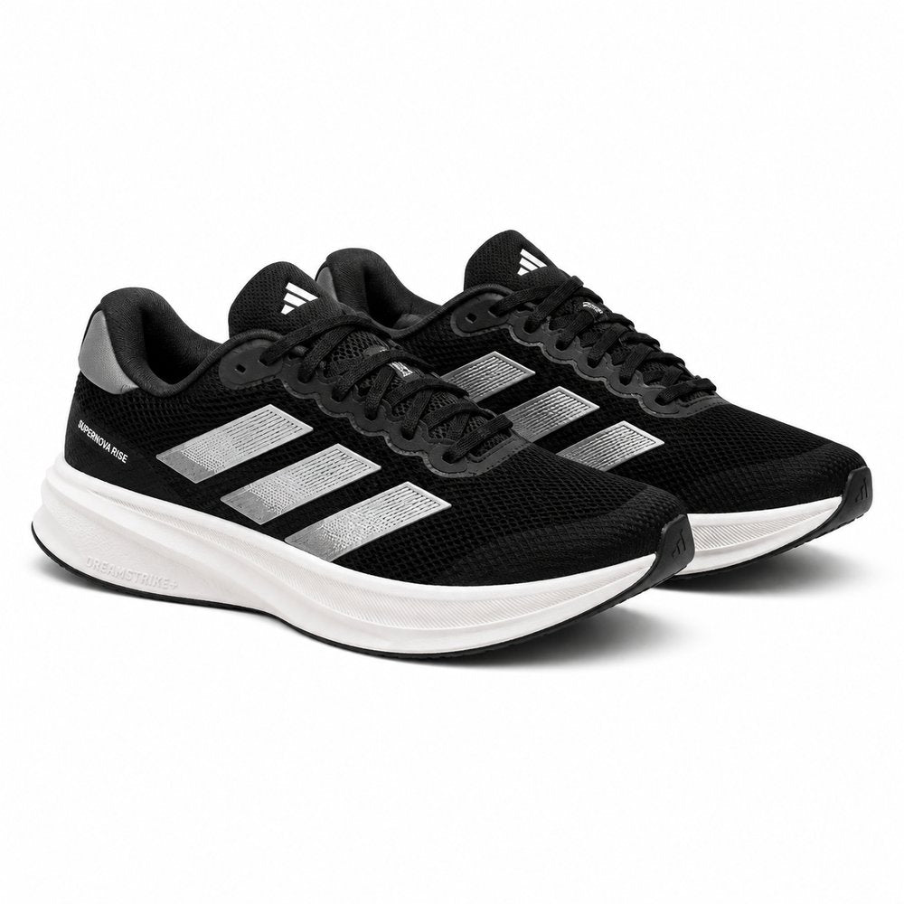 Adidas Supernova Rise Feminino — Black/Silver