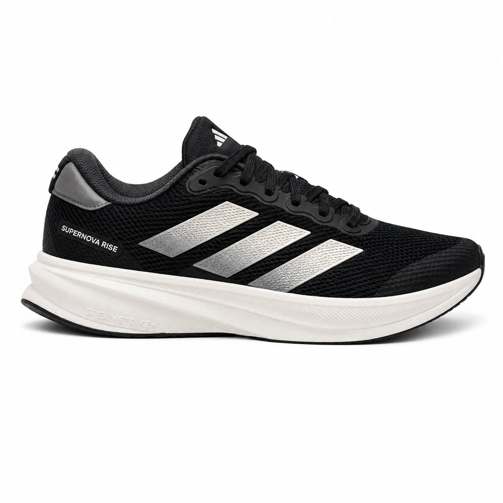 Adidas Supernova Rise Feminino — Black/Silver