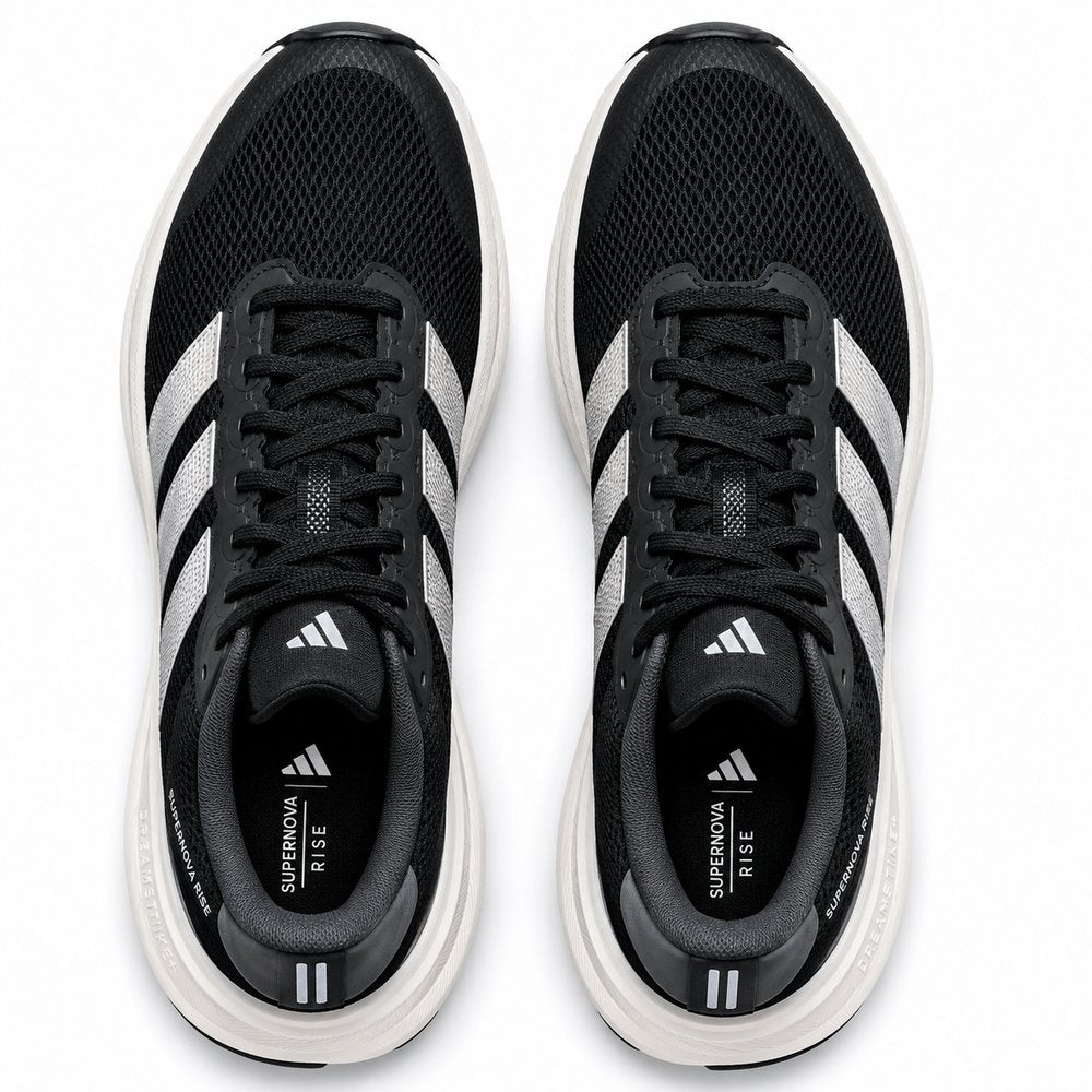 Adidas Supernova Rise Feminino — Black/Silver