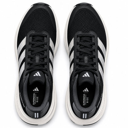 Adidas Supernova Rise Feminino — Black/Silver