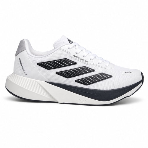 Adidas Adizero Boston 11 Feminino — White Black