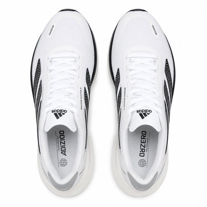 Adidas Adizero Boston 11 Feminino — White Black