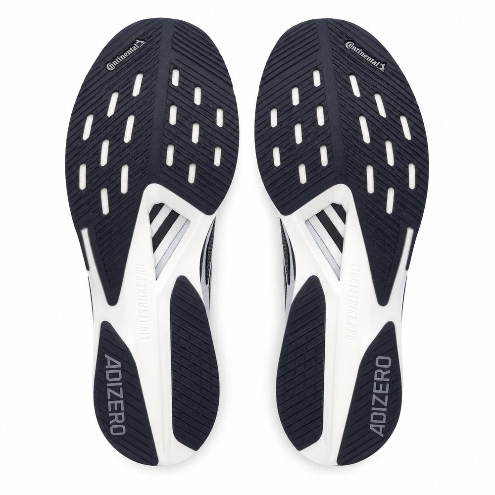 Adidas Adizero Boston 11 Feminino — White Black