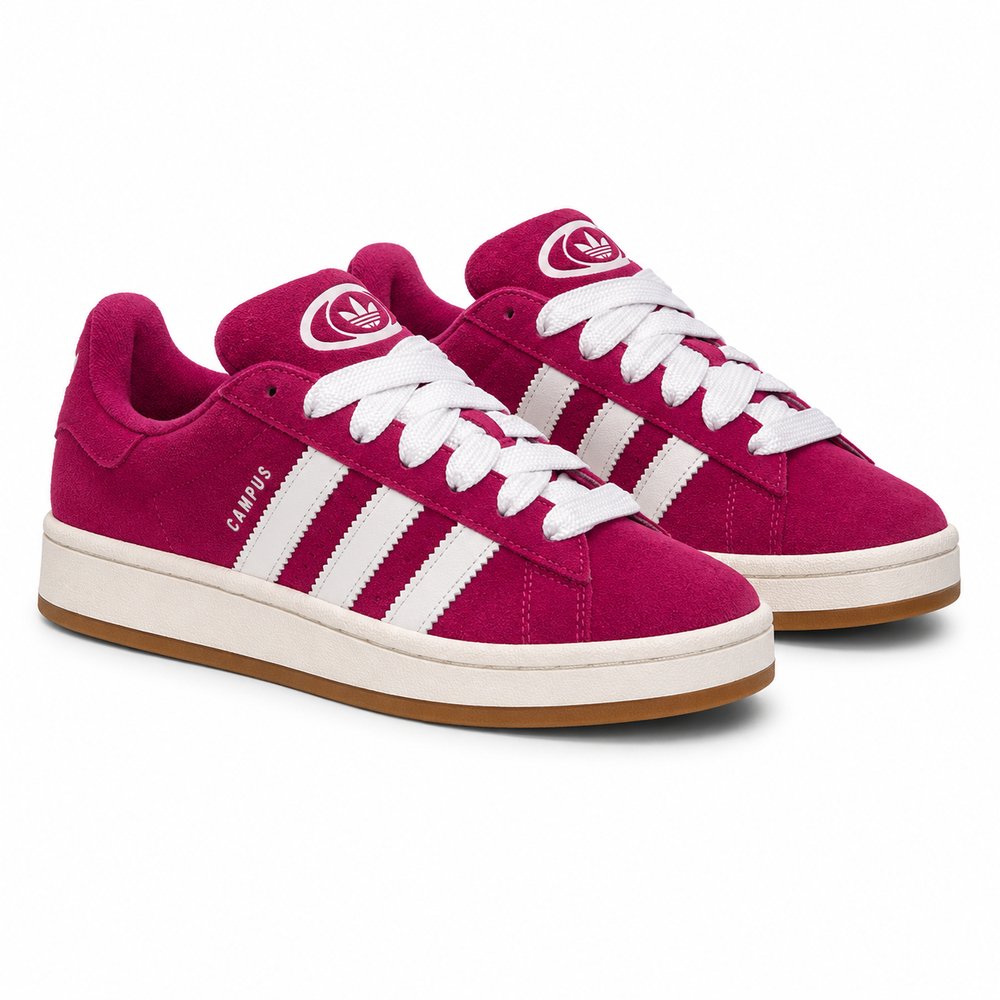 Adidas Campus 00s Feminino — Magenta White