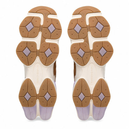 New Balance 9060 Feminino — Caramel/Cognac Brown/Cream