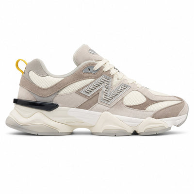 New Balance 9060 Feminino — Cream/Taupe/Sand/Silver