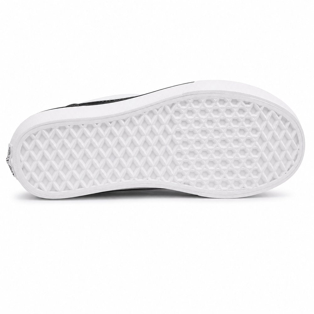 Vans Knu Skool Platform Feminino — Black White